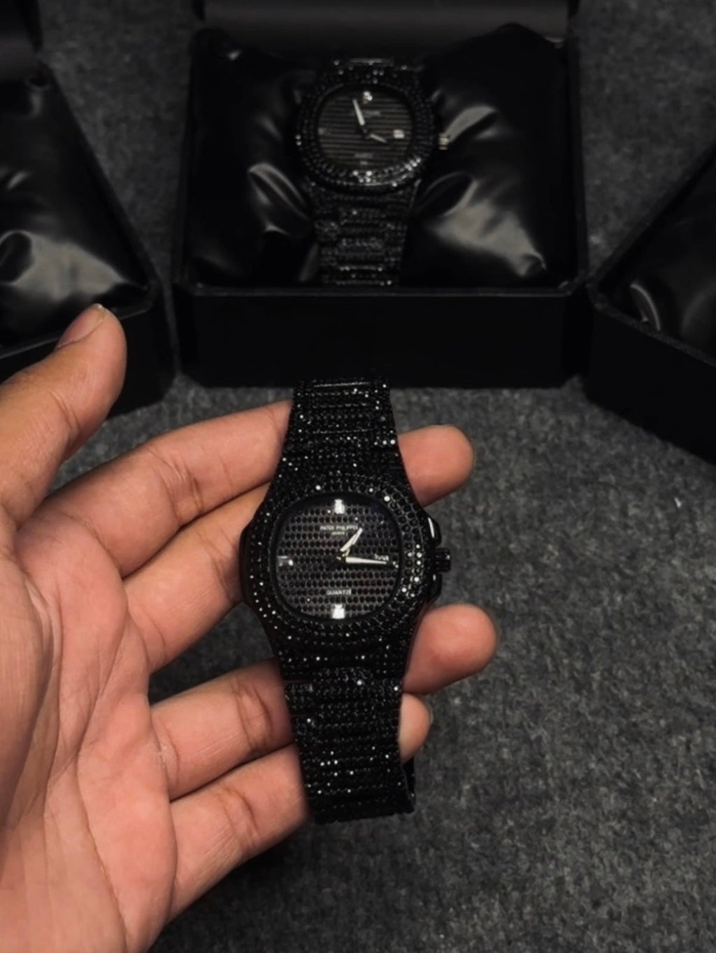 Patek Philippe Iced-toned Black