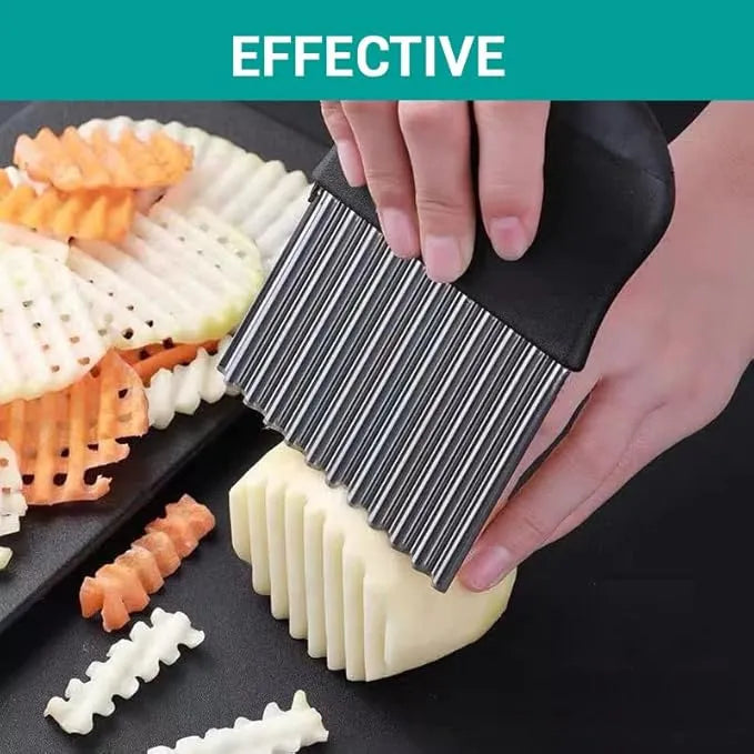 Crinkle Wave Potato & Veggie Cutter