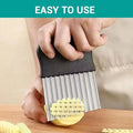 Crinkle Wave Potato & Veggie Cutter
