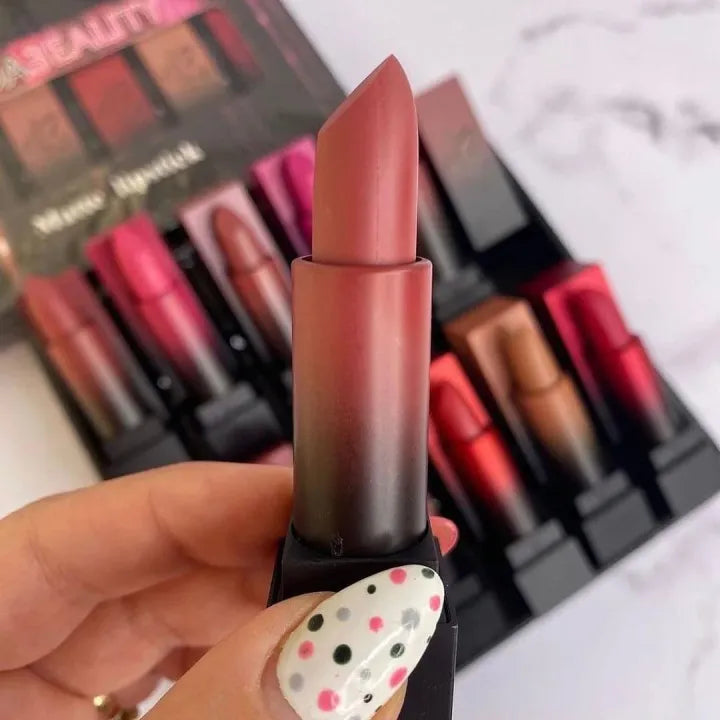 Waterproof Matte Lipstick Collection (12 Pack)