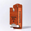 Wall-Mount Matchbox Holder