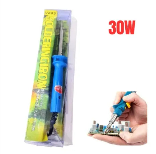DIY Electric Soldering Iron Set – 30W/40W/60W with Solder Wire