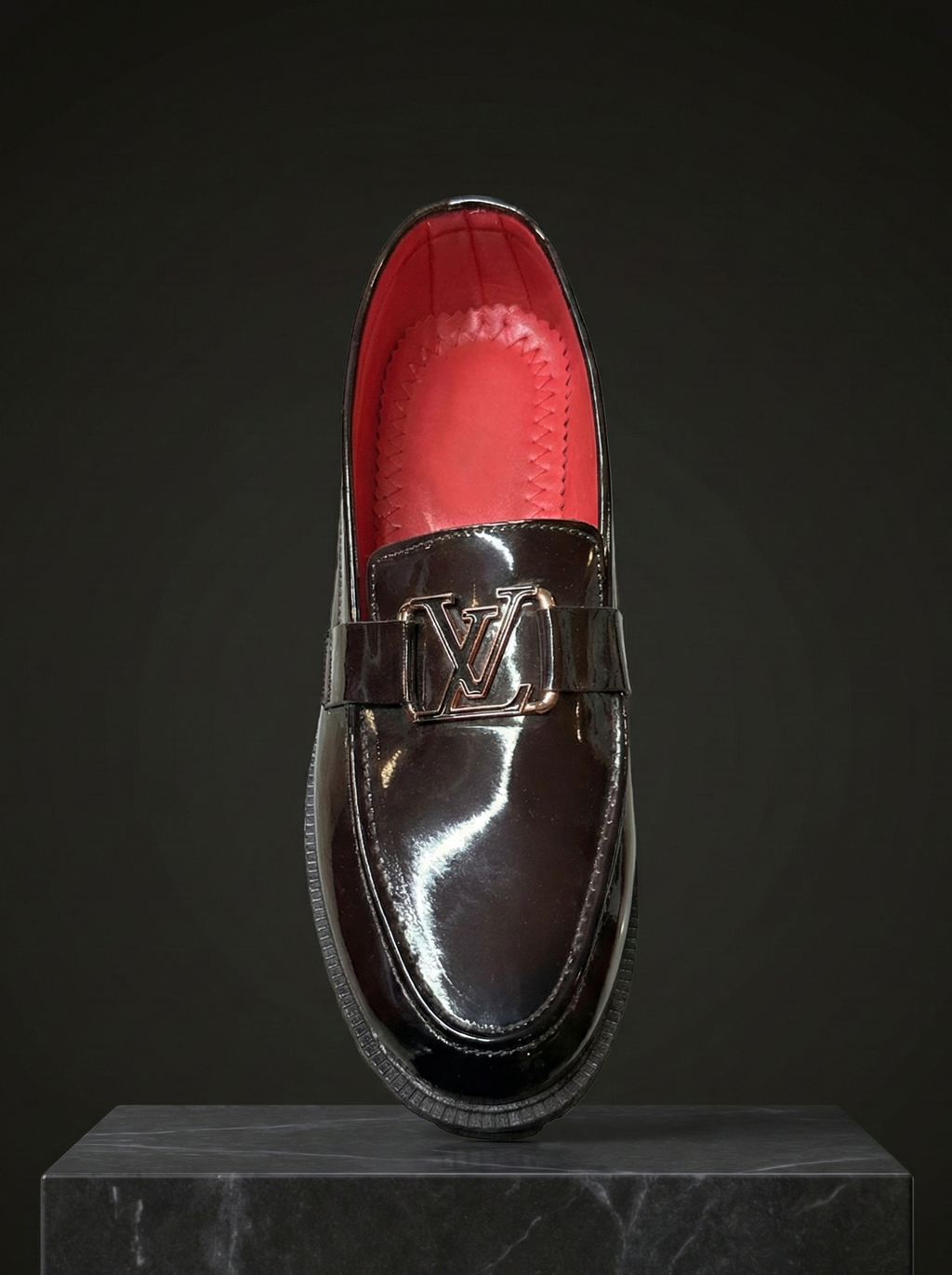 LV Leather Loafers