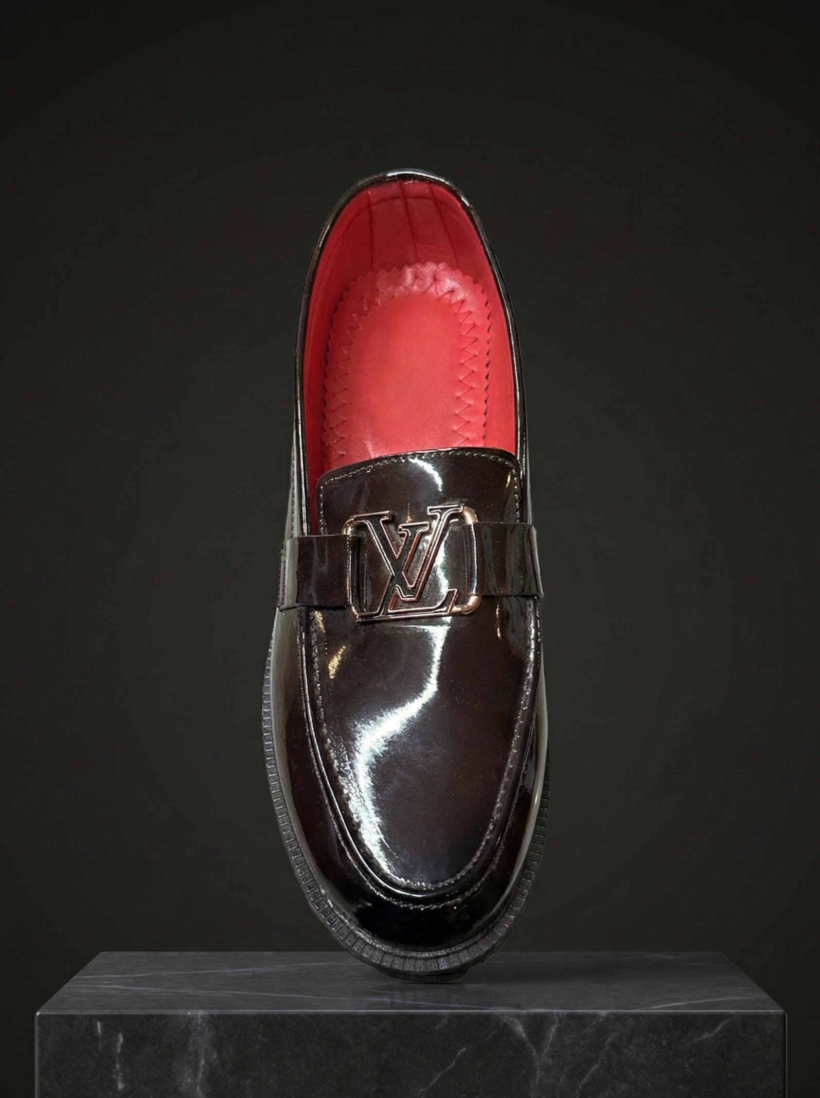 LV Leather Loafers
