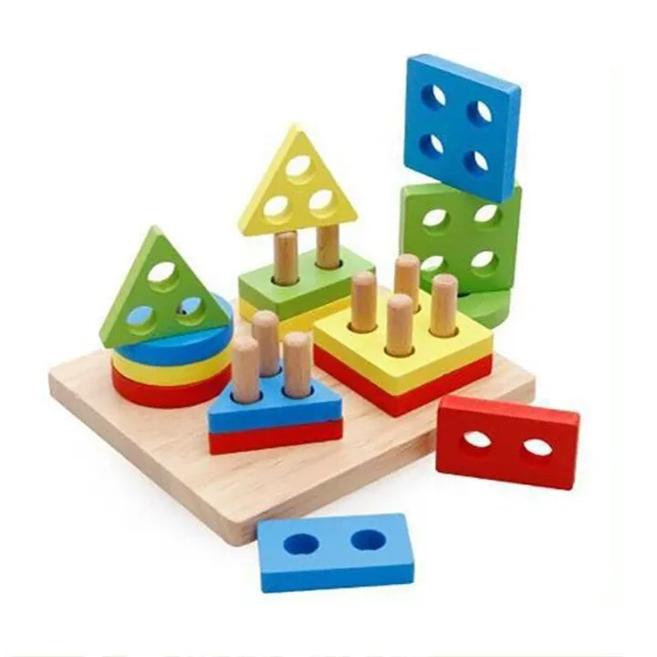Wooden Shape Sorter Puzzle