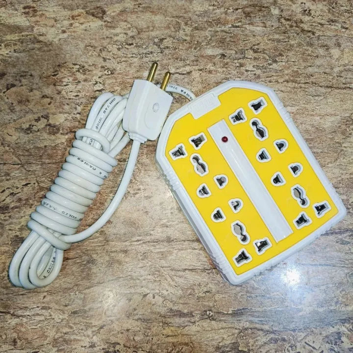 Heavy Duty 12 Feet Extension Board – Multi Socket