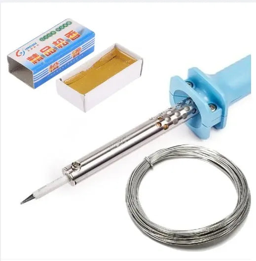 DIY Electric Soldering Iron Set – 30W/40W/60W with Solder Wire